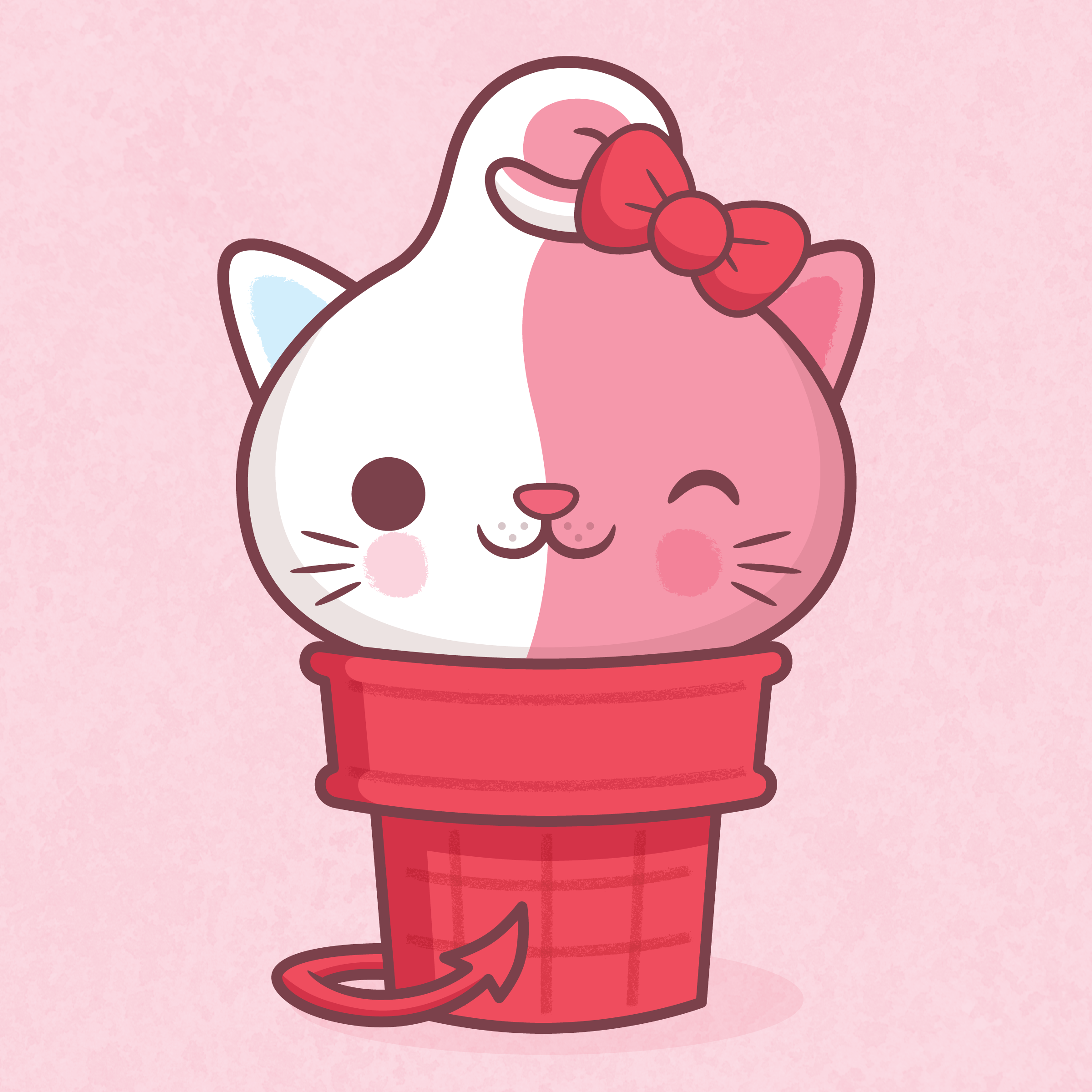 Kitty Cone #1241