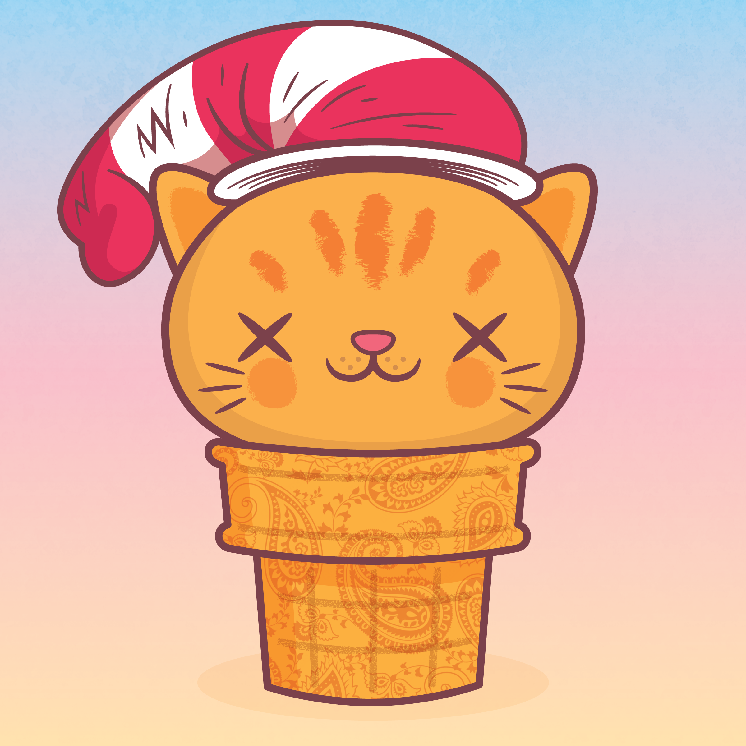 Kitty Cone #1644