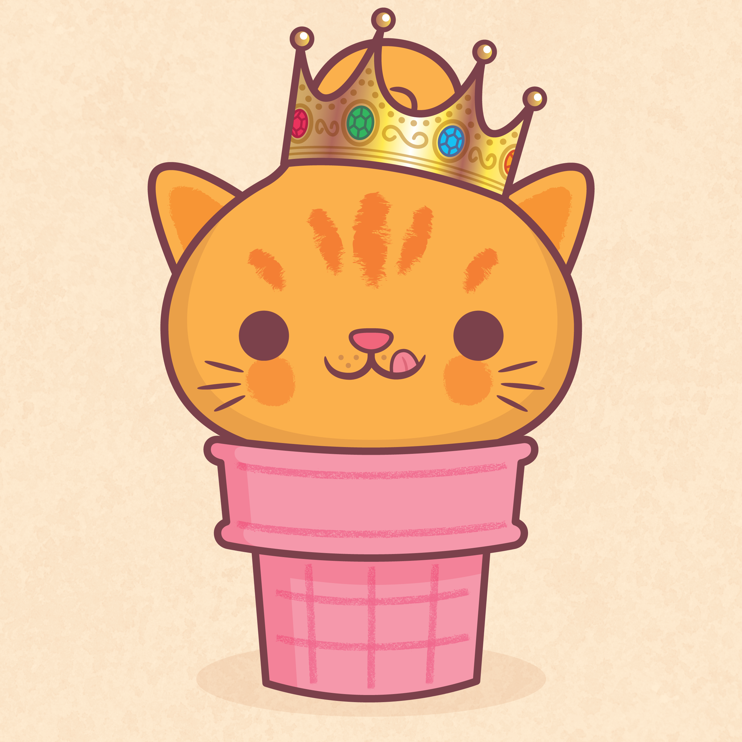 Kitty Cone #1728