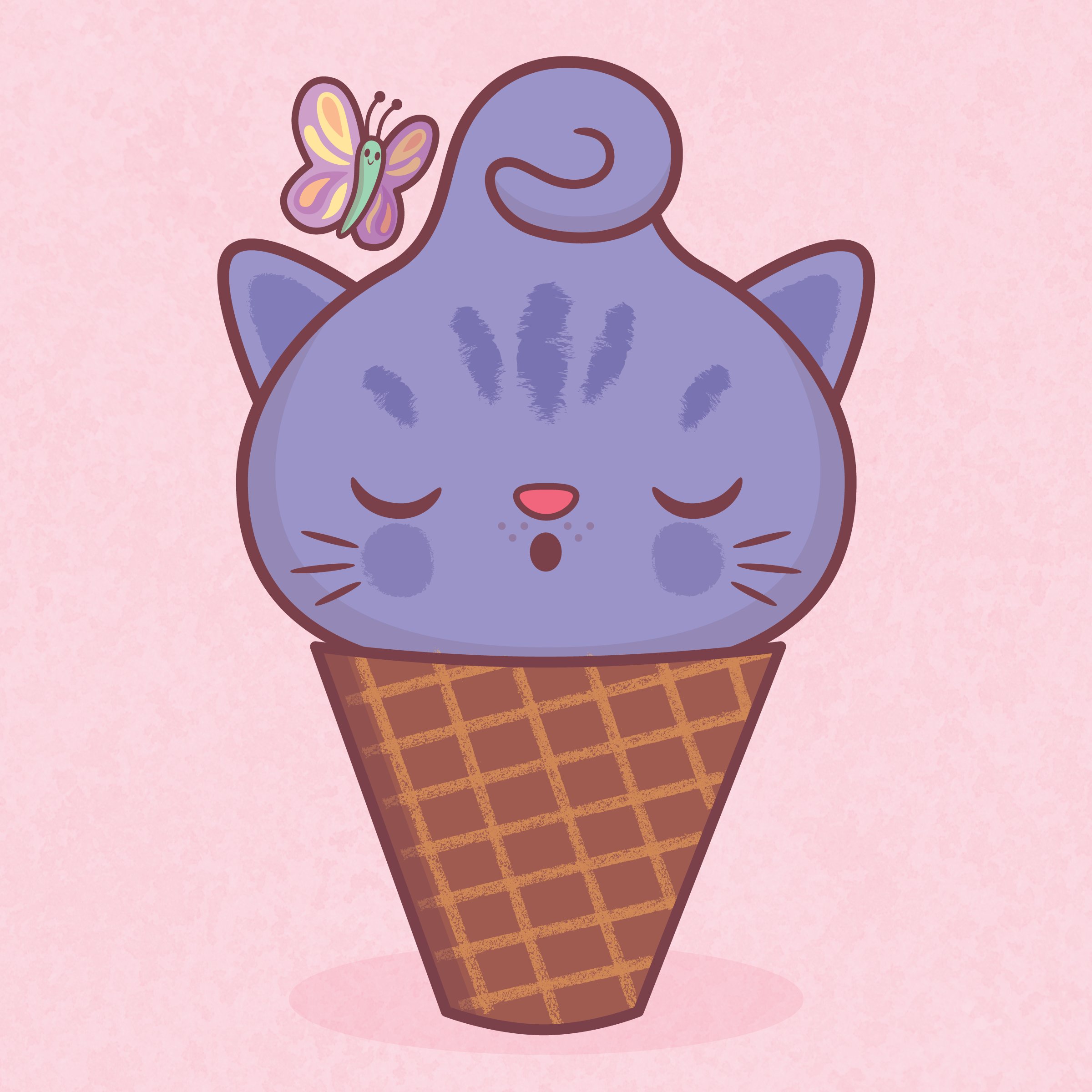 Kitty Cone #2517
