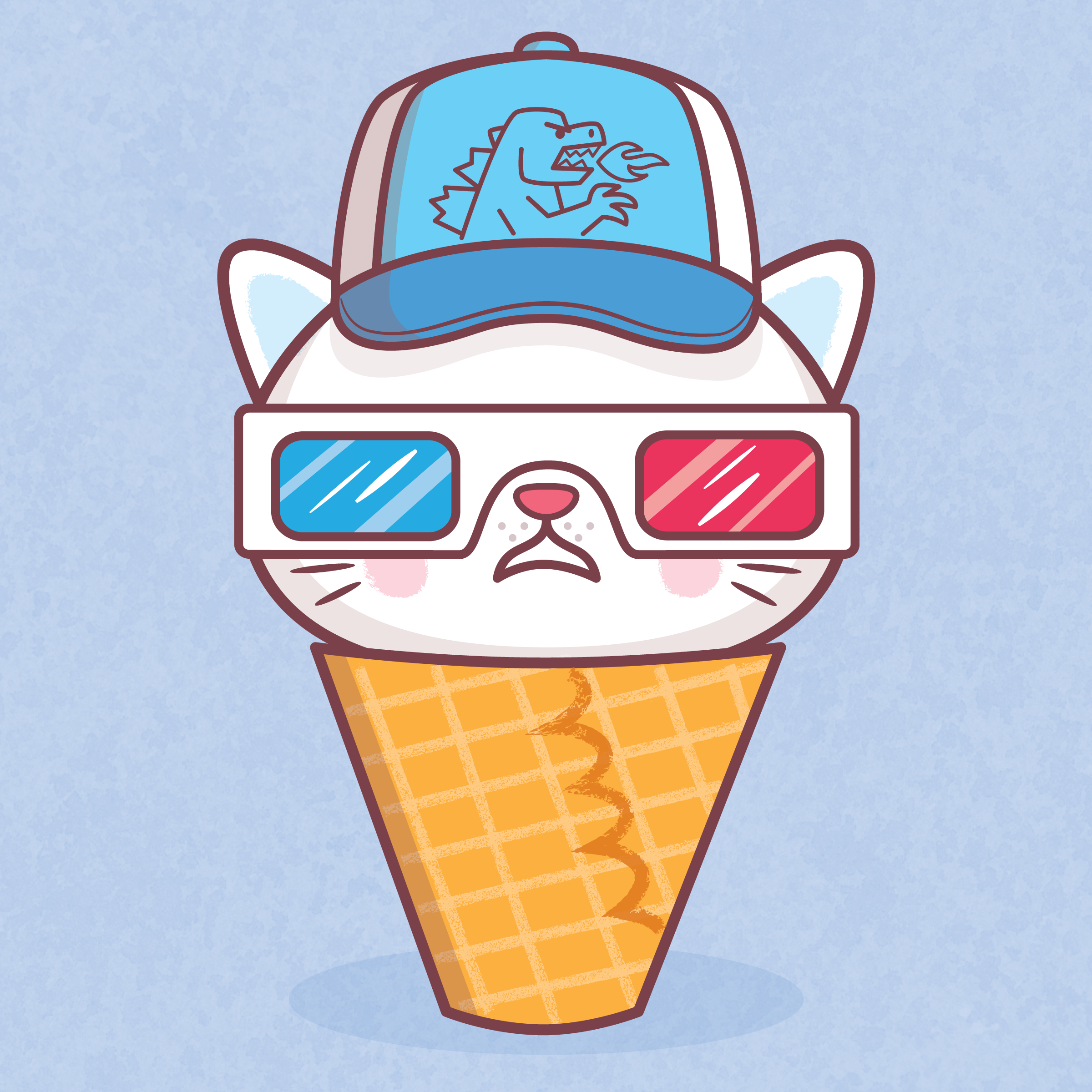 Kitty Cone #3118