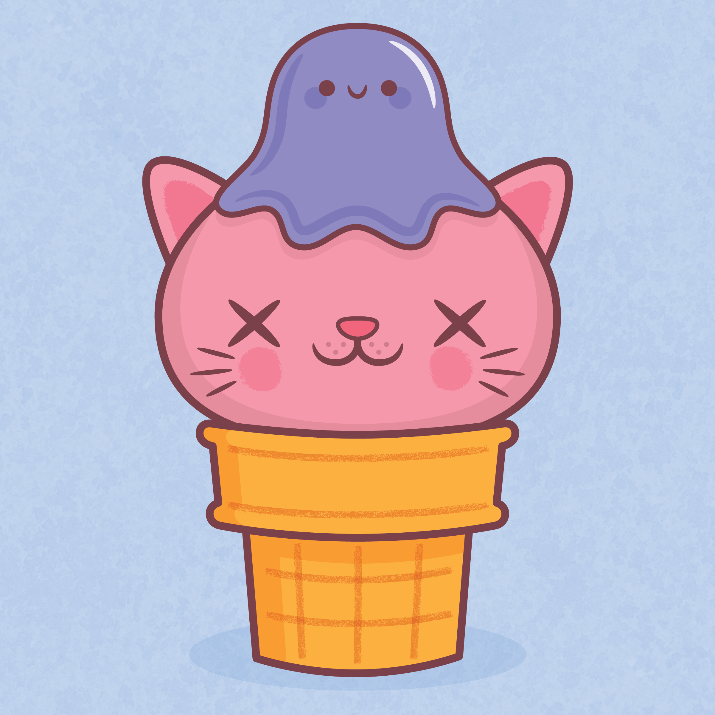 Kitty Cone #3344