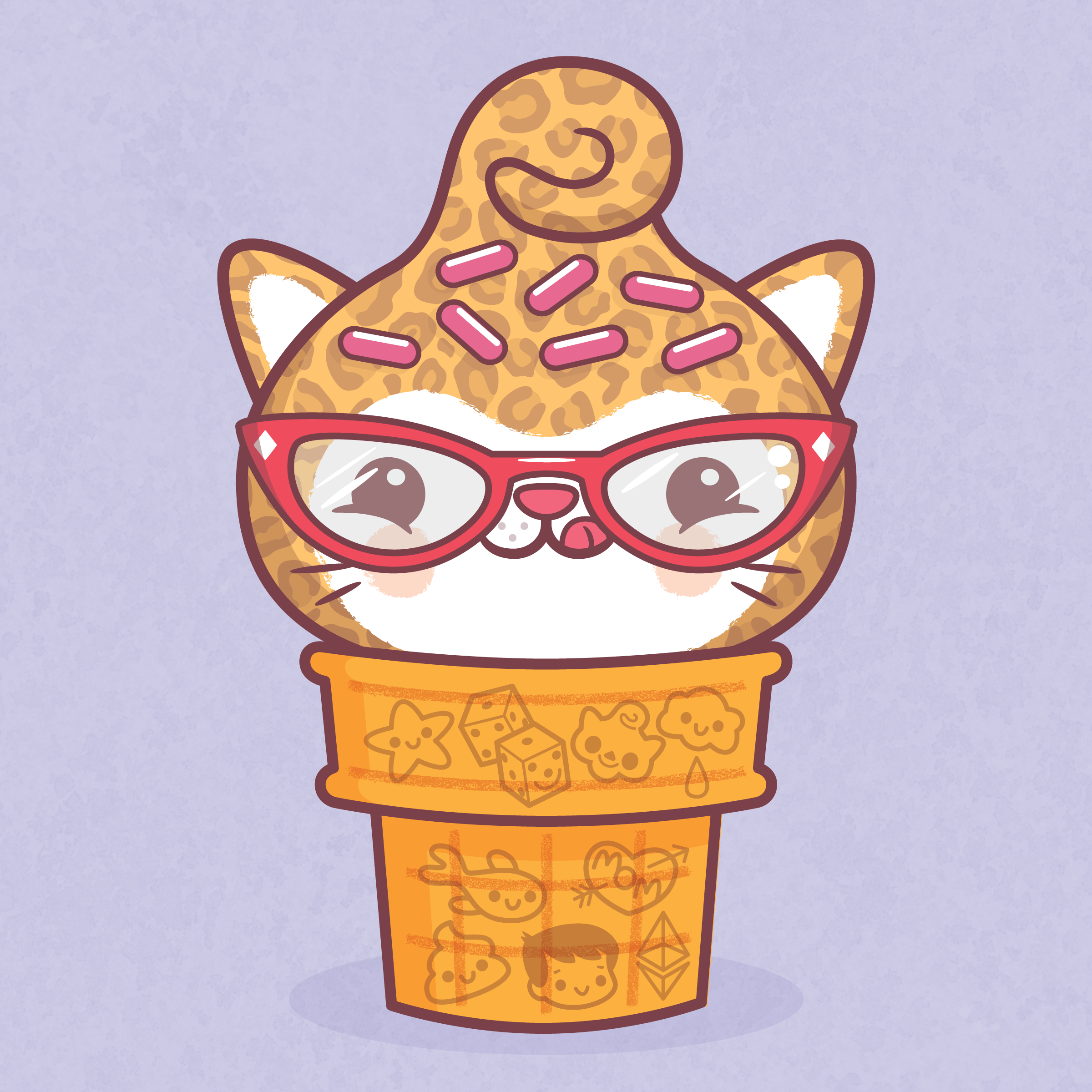 Kitty Cone #3388