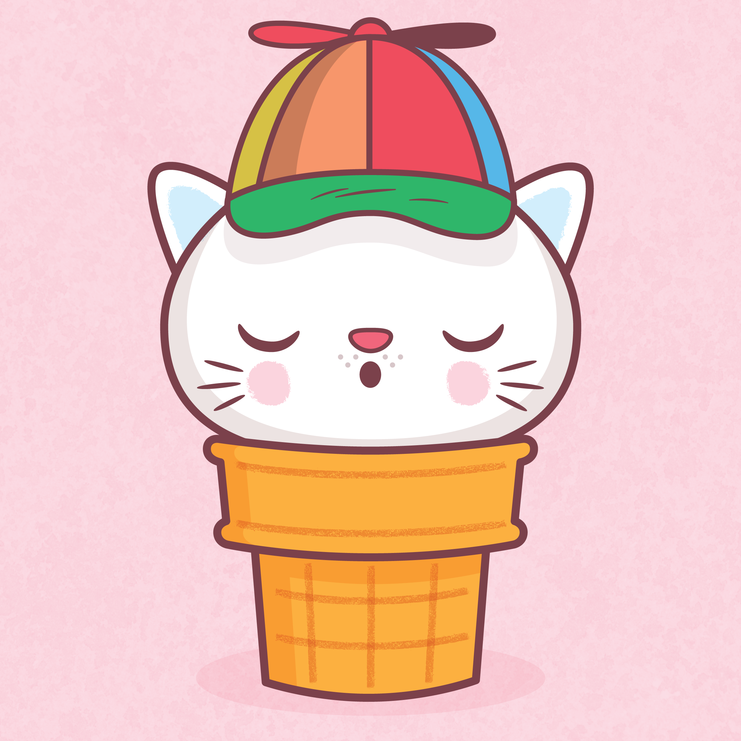 Kitty Cone #3547