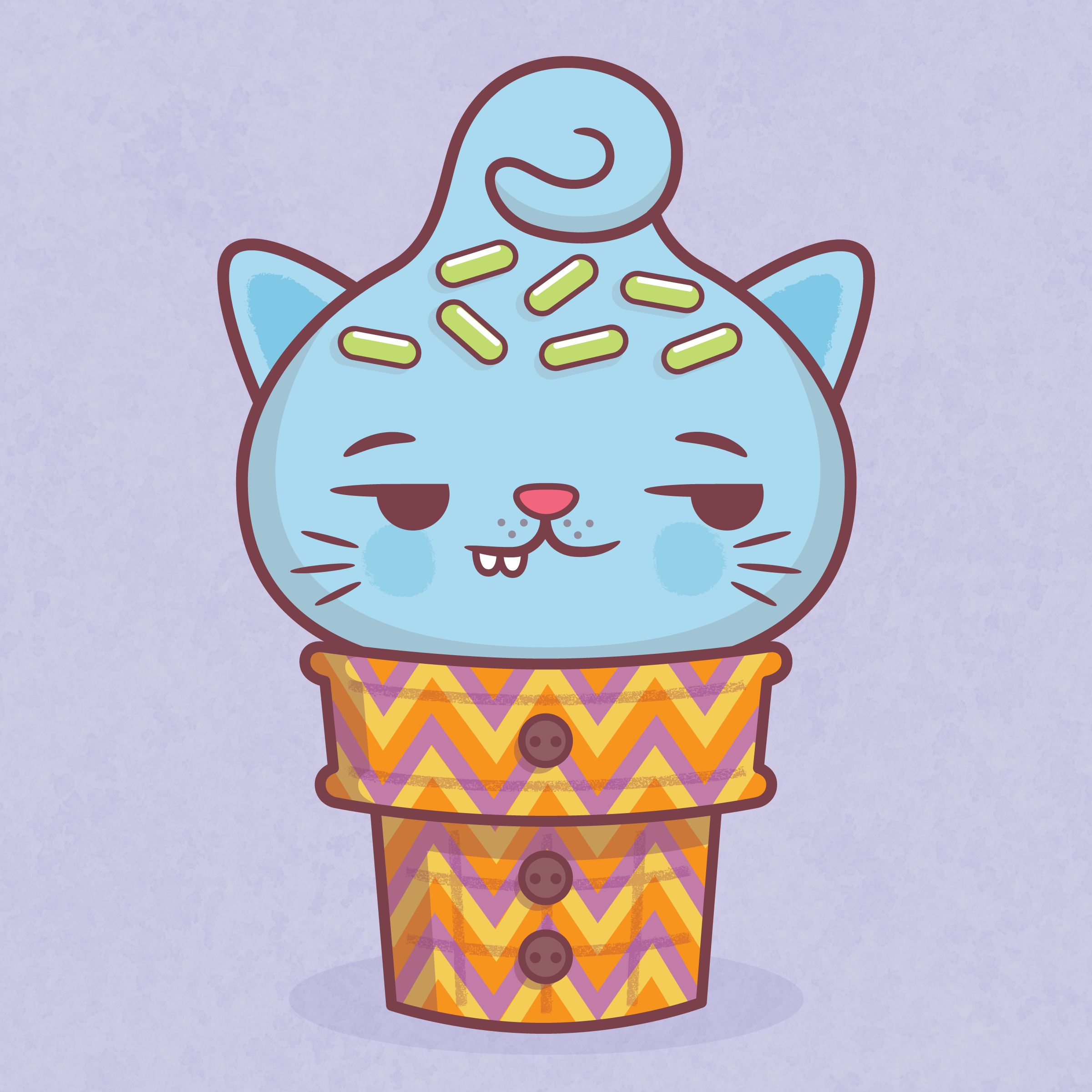 Kitty Cone #3752